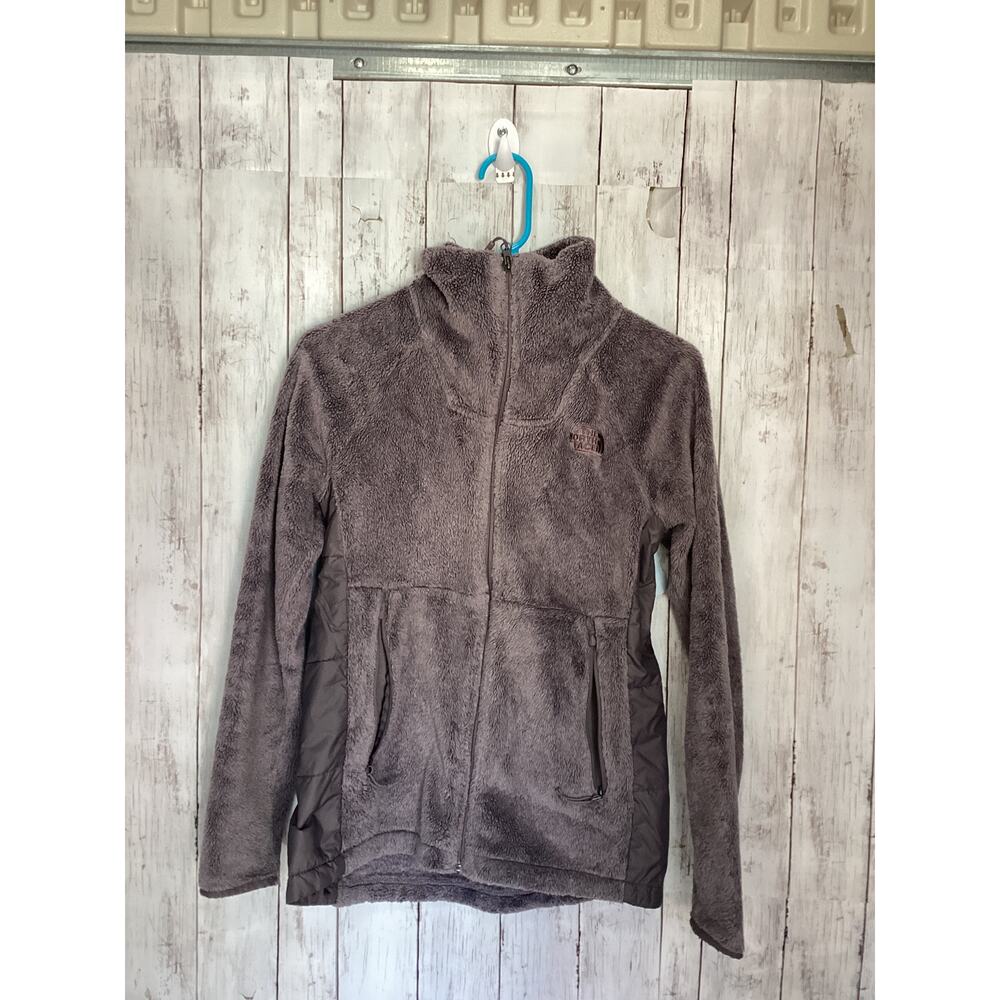 Pre-owned North Face Women’s Osito Plush Fleece Jacket in Purple 30